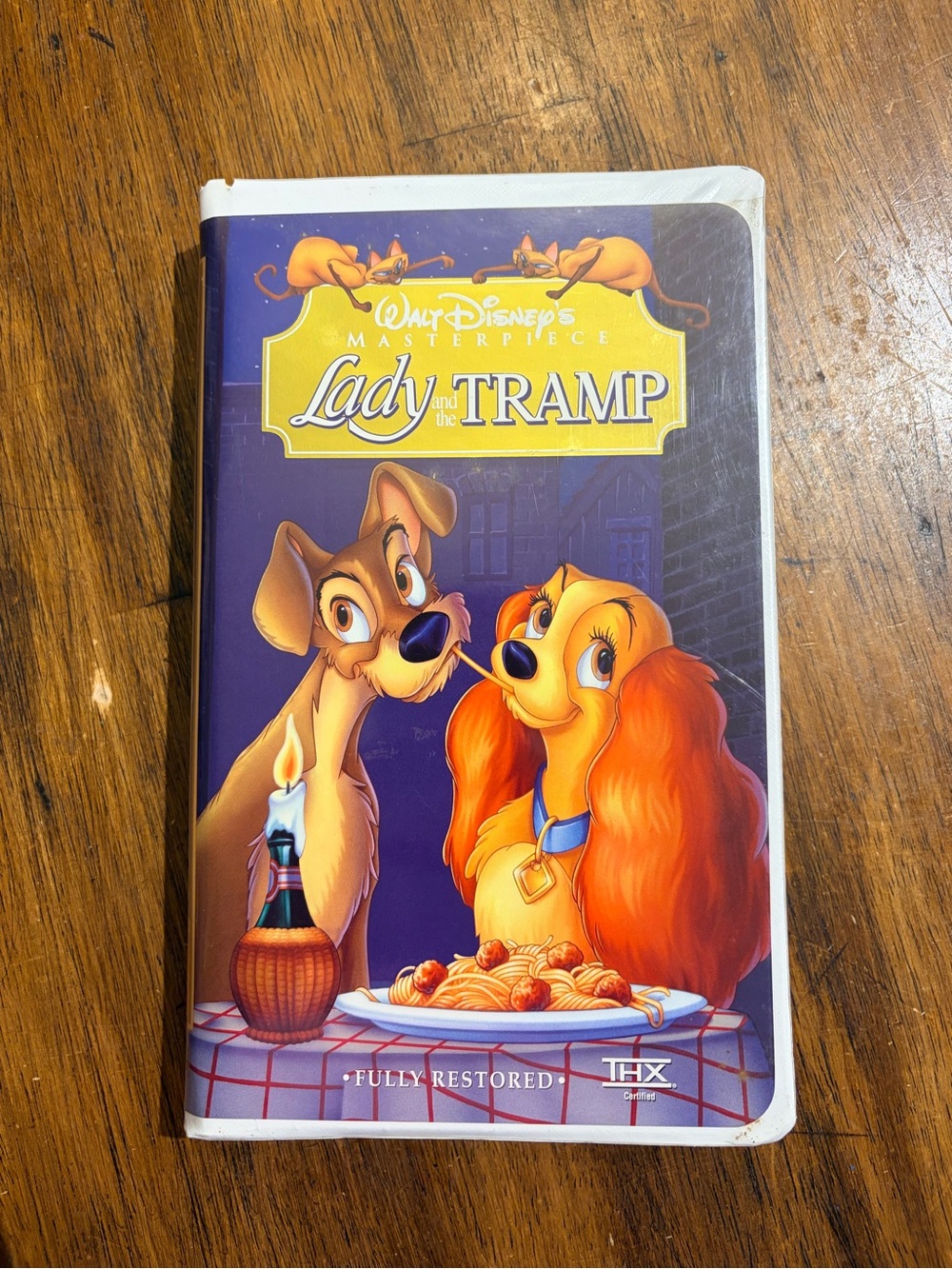 Lady and the Tramp VHS Tape